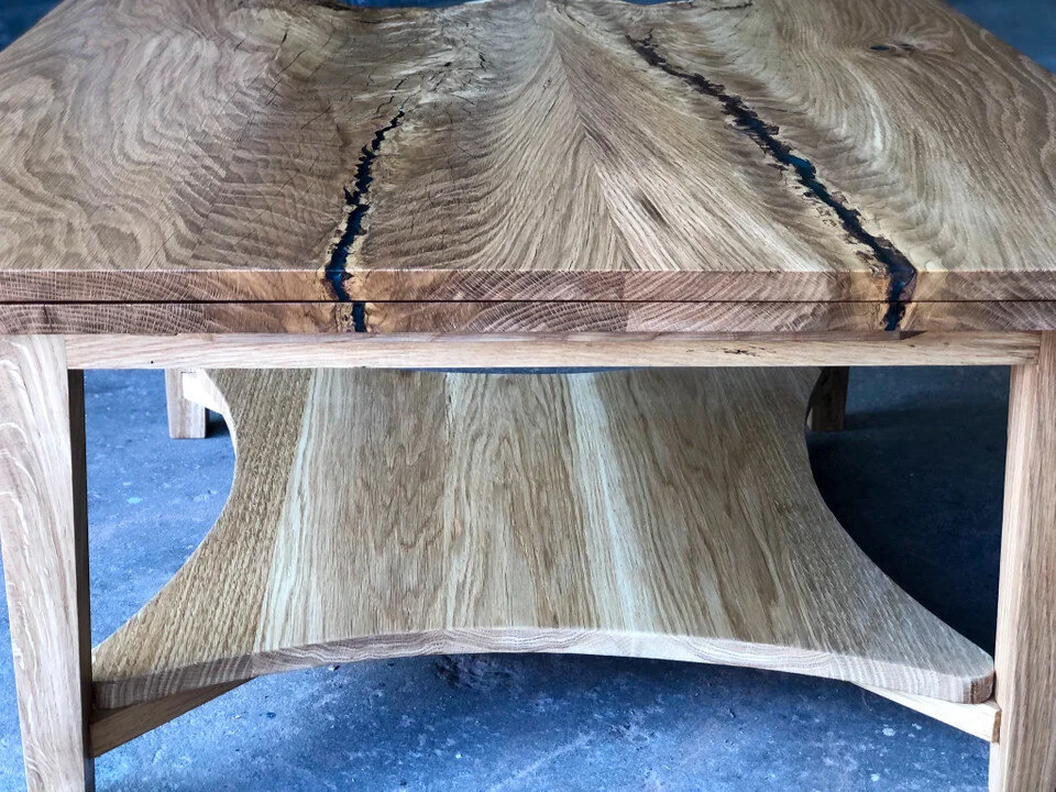 Puzzle Extension Table — Sallie Plumley Studio- Custom Woodworker